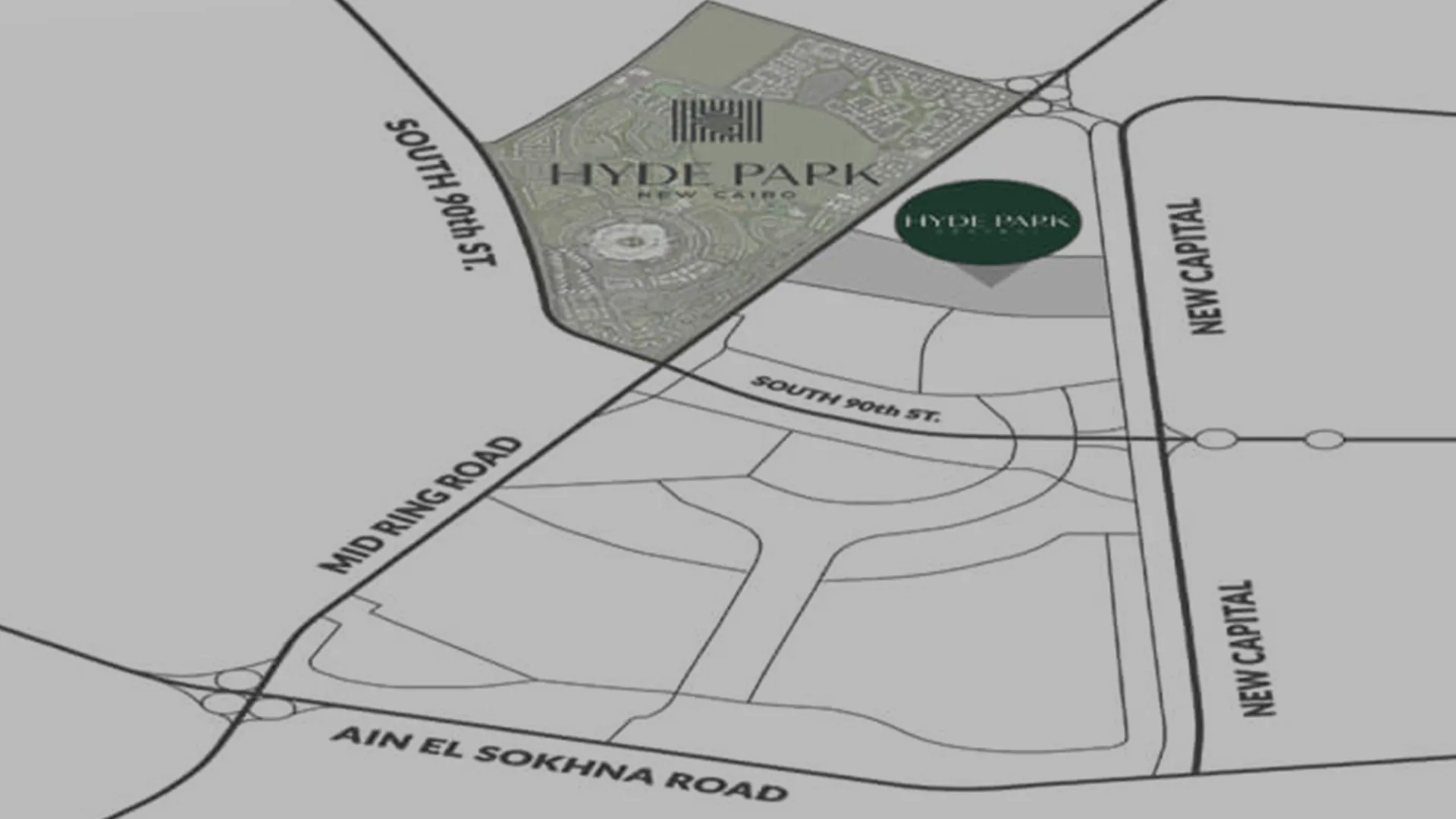Hyde Park Central – استثمر في موقع بيربطك بكل محاور القاهرة الجديدة